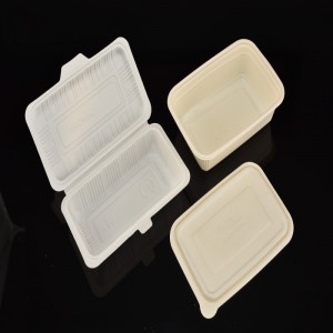 High quality compostable biodegradable corn starch lunch box